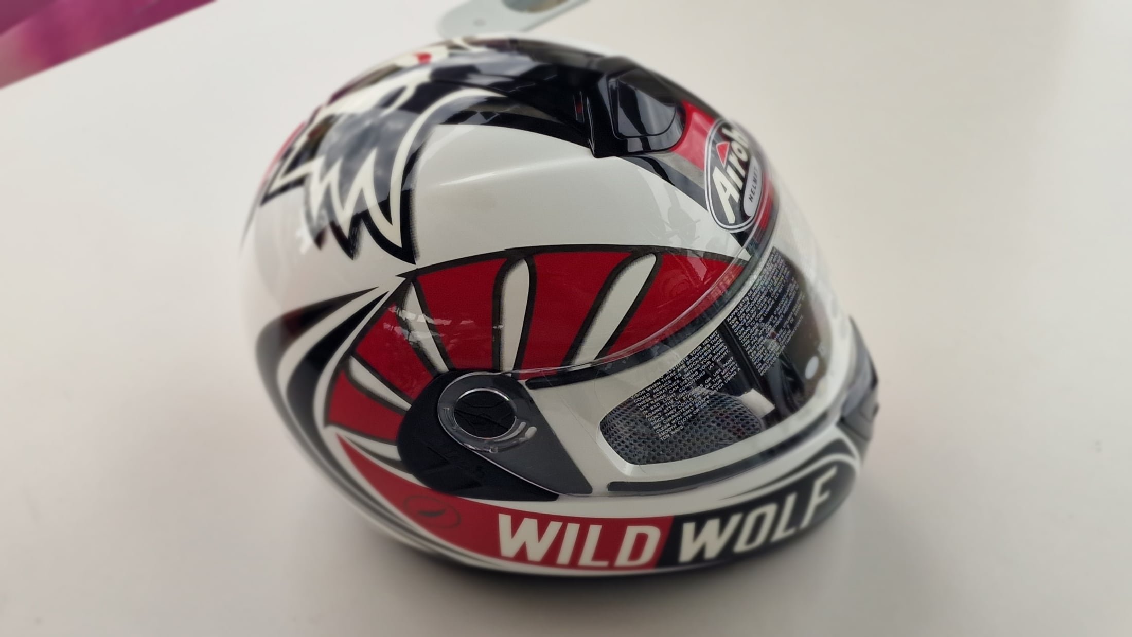 Sturzhelm Airoh Aster Wild Wolf - Größe XS – Bild 2