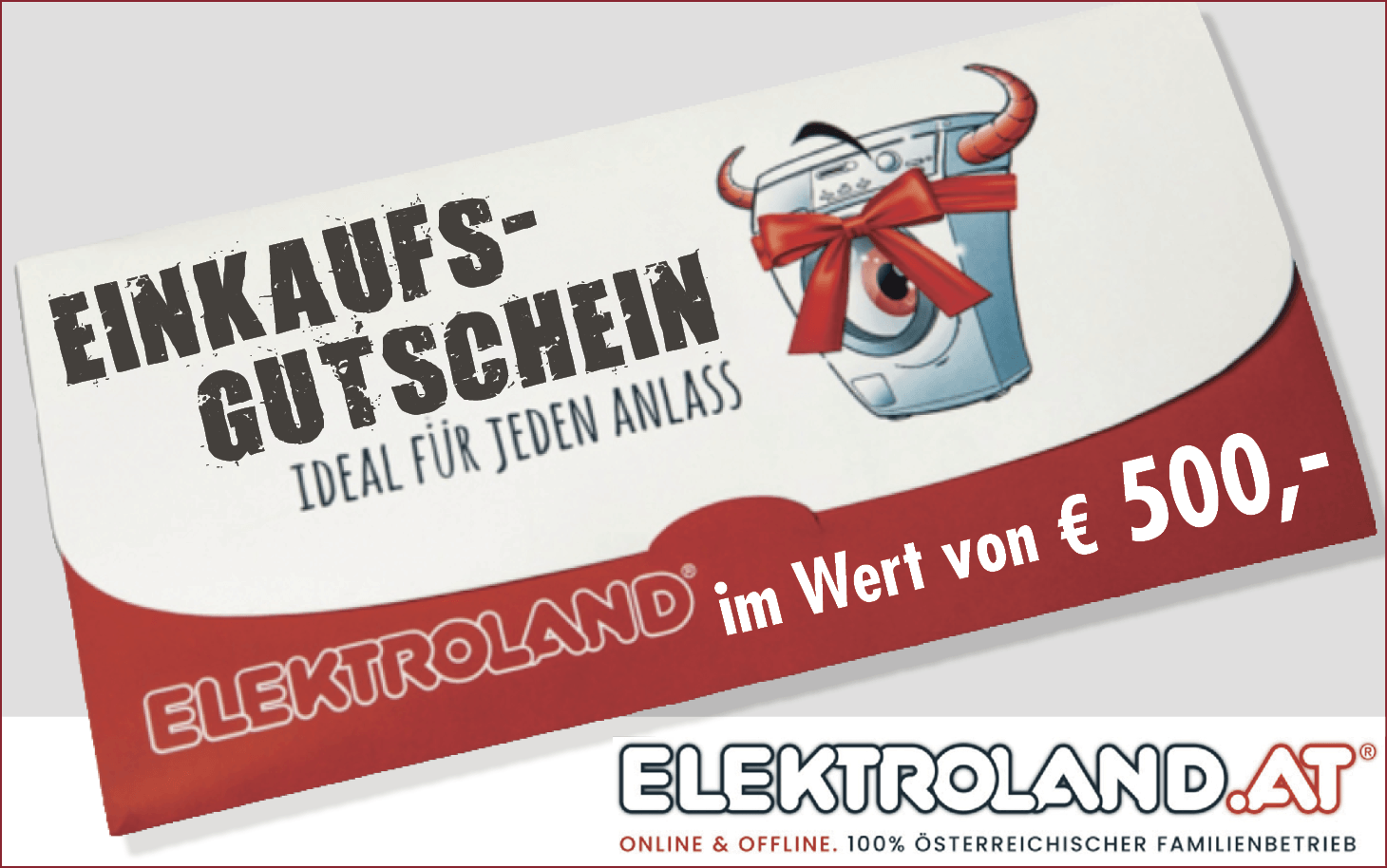 Gutschein 500€ - Elektroland – Bild 1