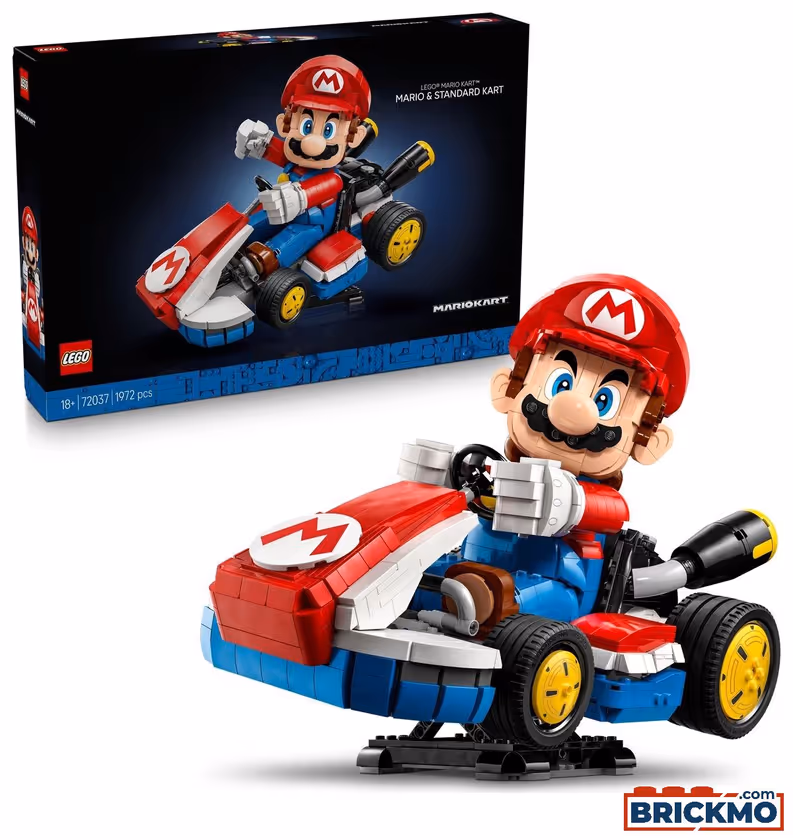 Mehrere Stückanzahl von LEGO Super Mario 72037 Mario & Standard-Kart – Bild 1
